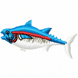 Fishes Embroidery Design 5 Fishes Embroidery Design 5